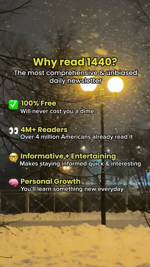 1440 newsletter ad
